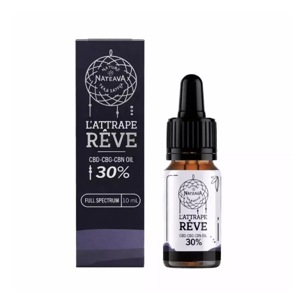 Huile CBD 30 % « L'Attrape Rêve »
