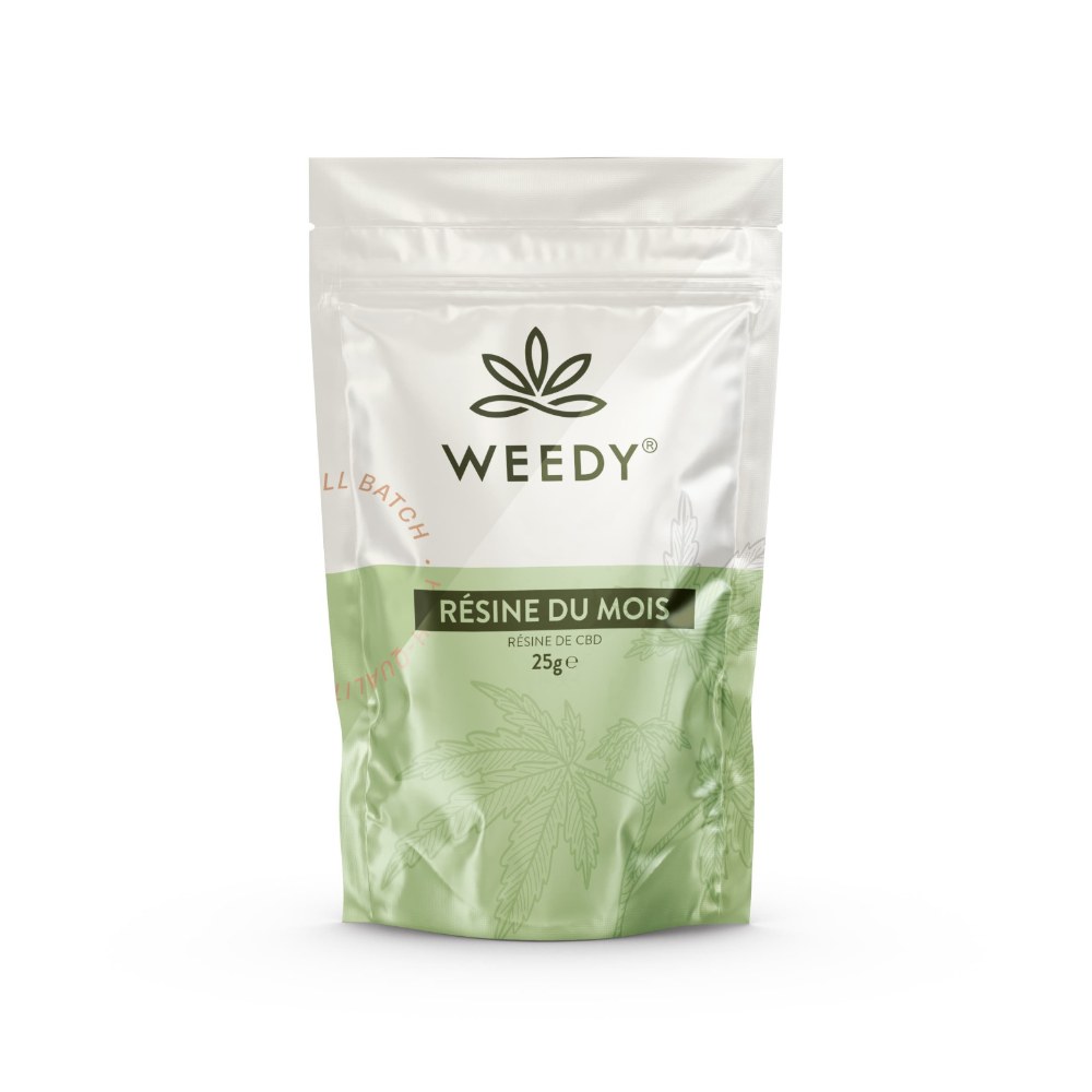 Résine CBD du mois