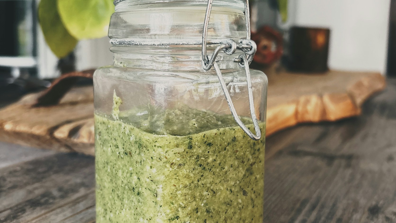 Pesto « Jammin' » aux graines de chanvre