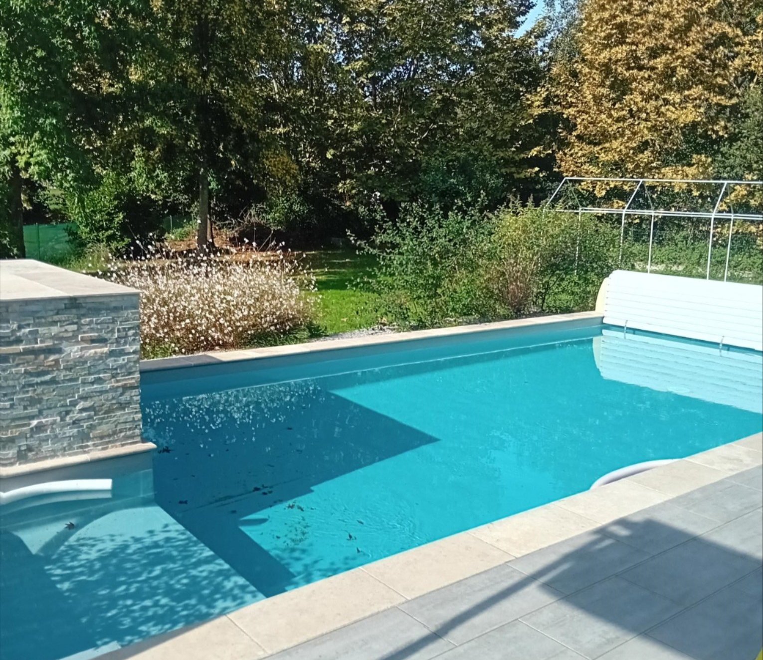 Piscine d'une maison à louer à Jurançon