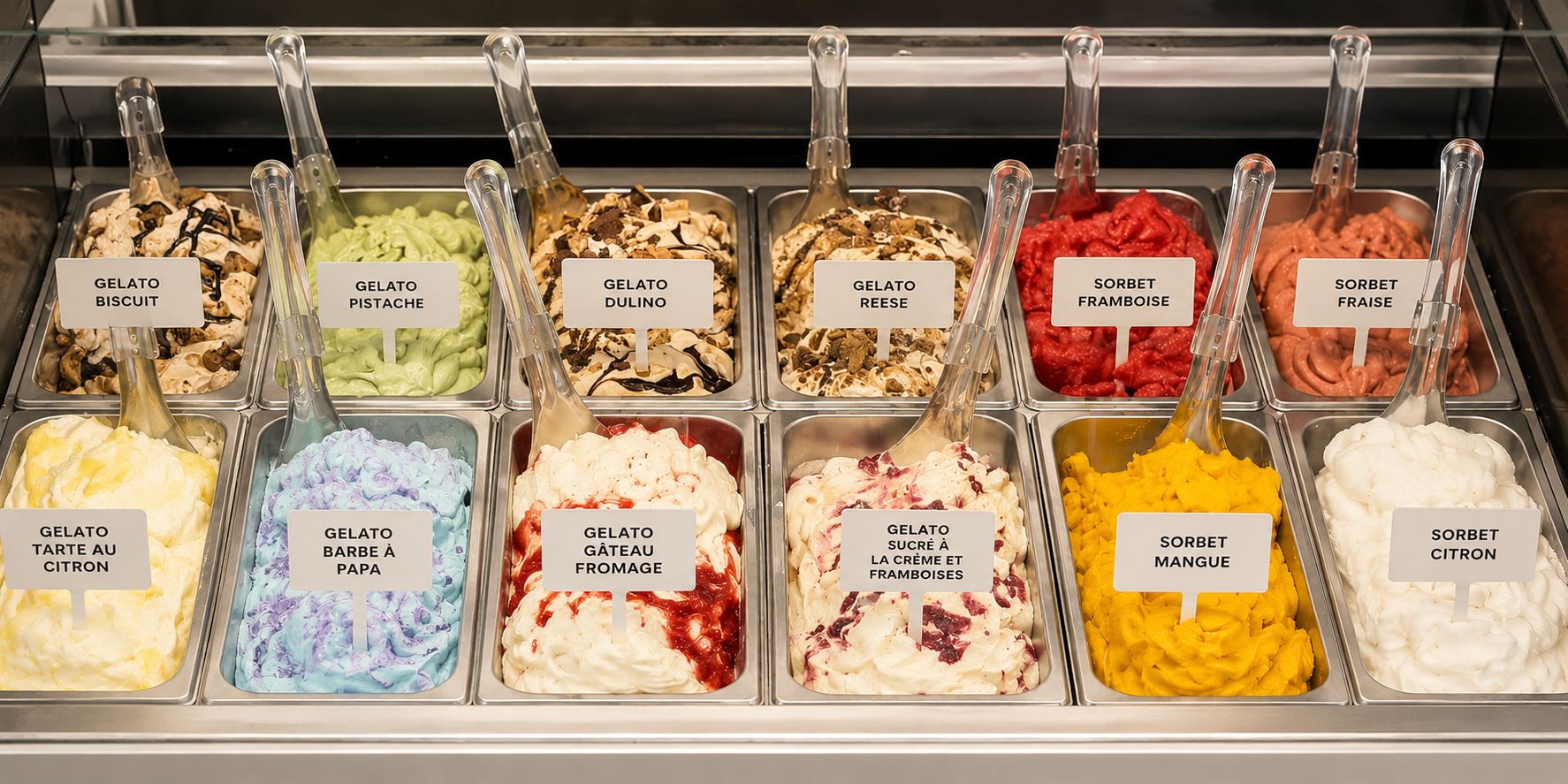 Sorbet et gelato Mickey