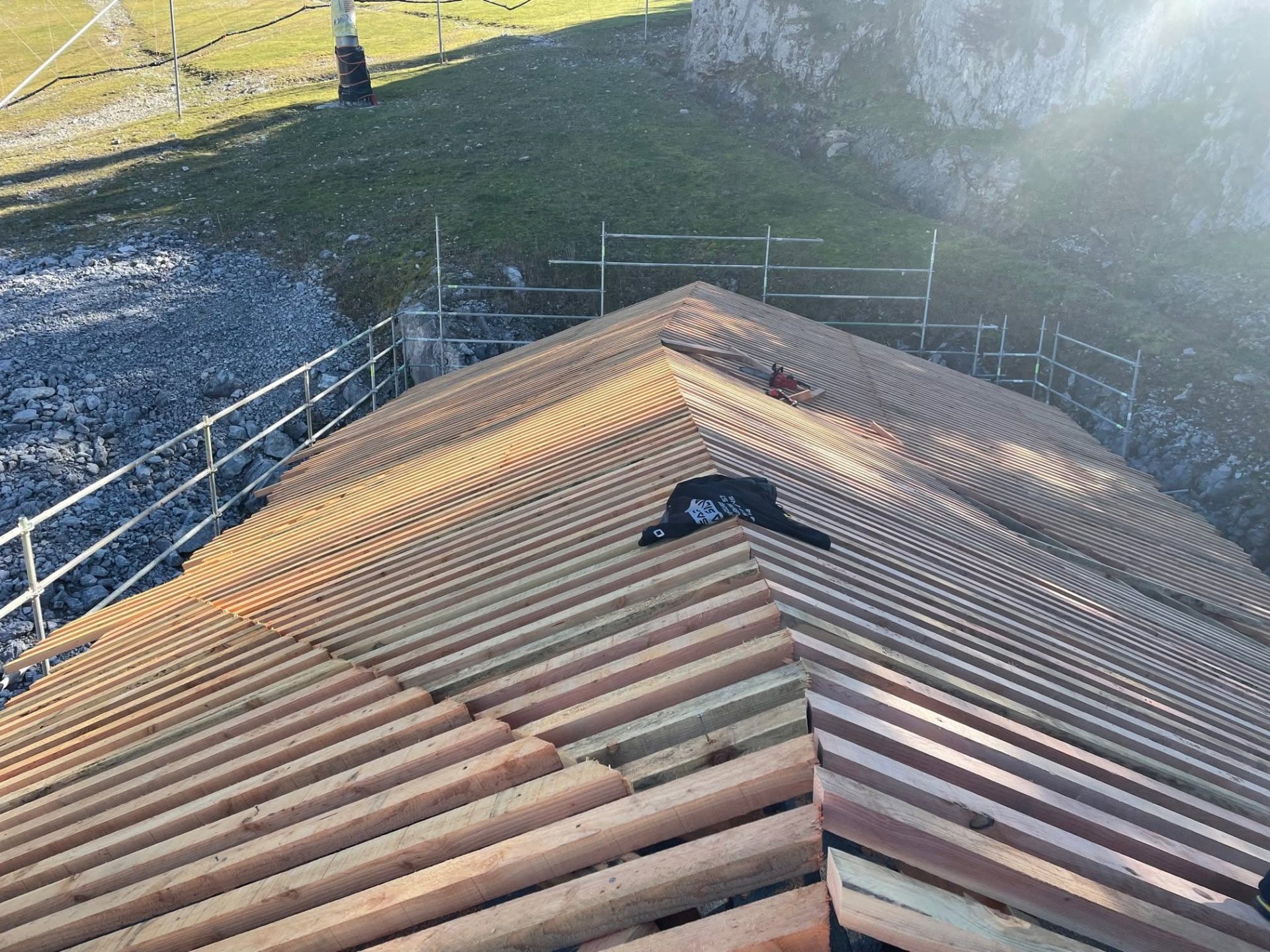 Chantier de couverture