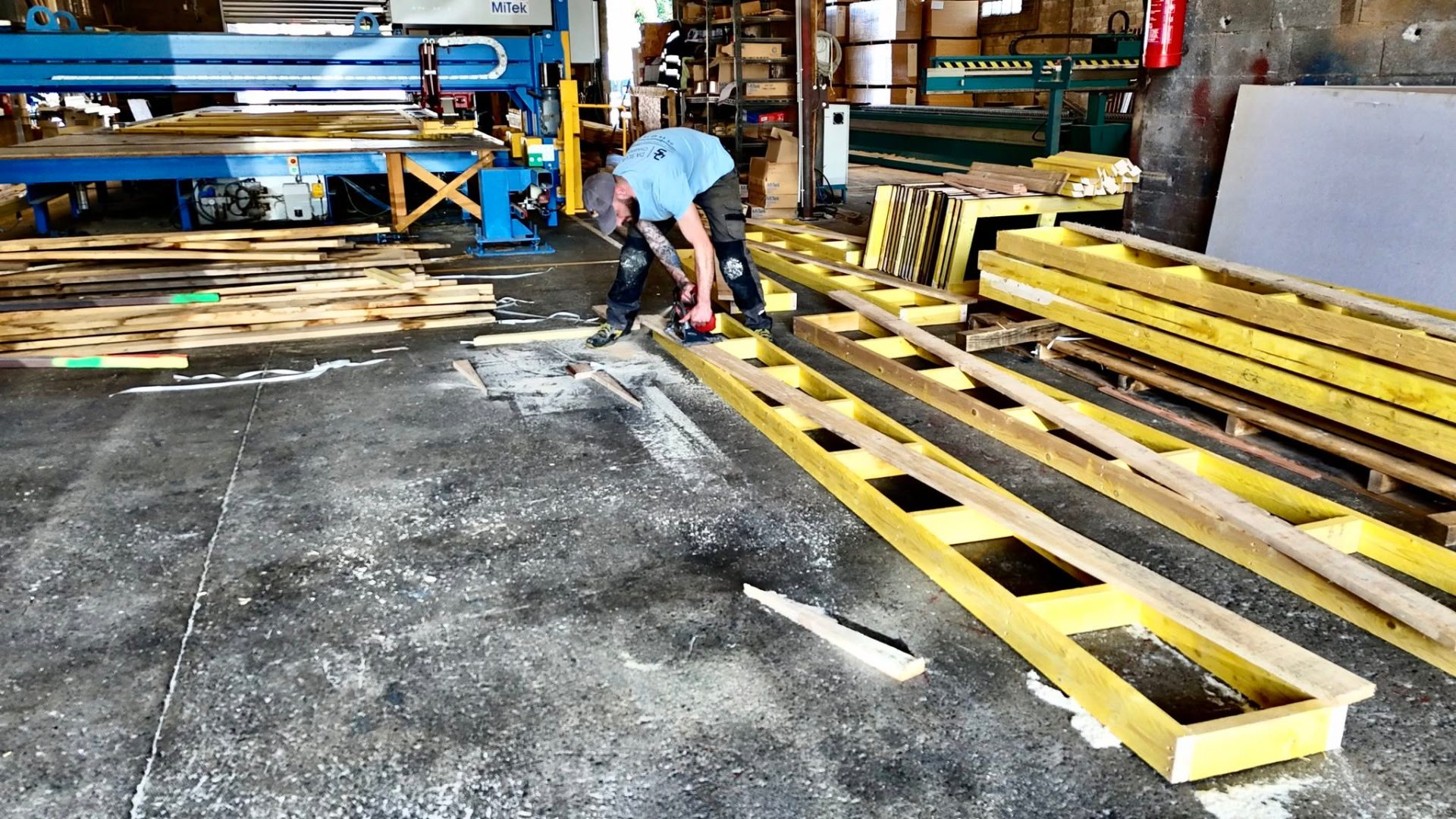 Fabrication en atelier