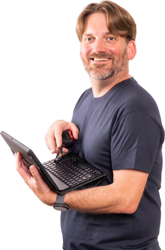 Jean-Christophe, dirigeant de l'Entreprise Perry